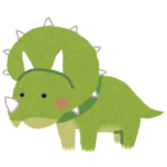 恐竜の無料塗り絵カテゴリー