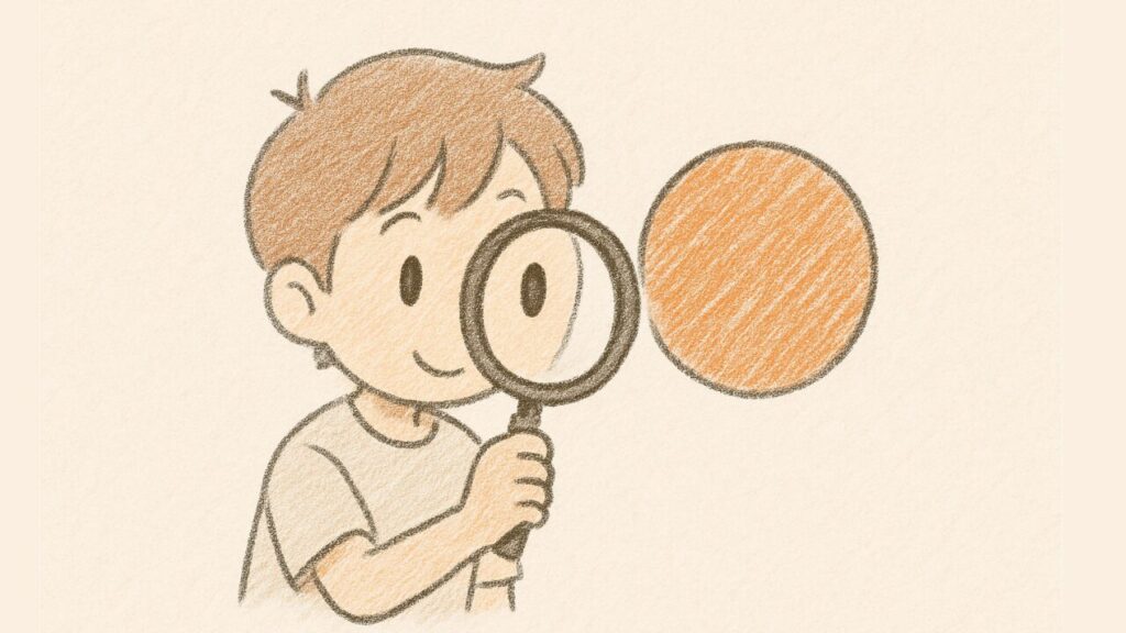 色を見極めながら塗る