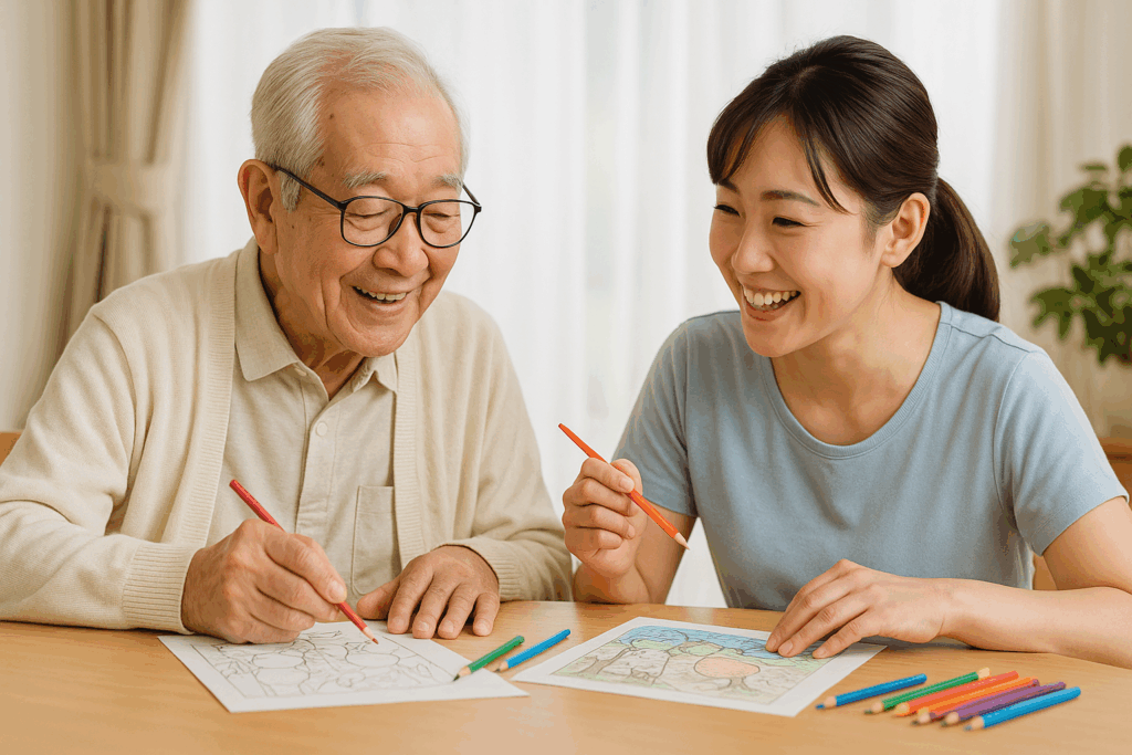 高齢者向け塗り絵が人気の理由とは?