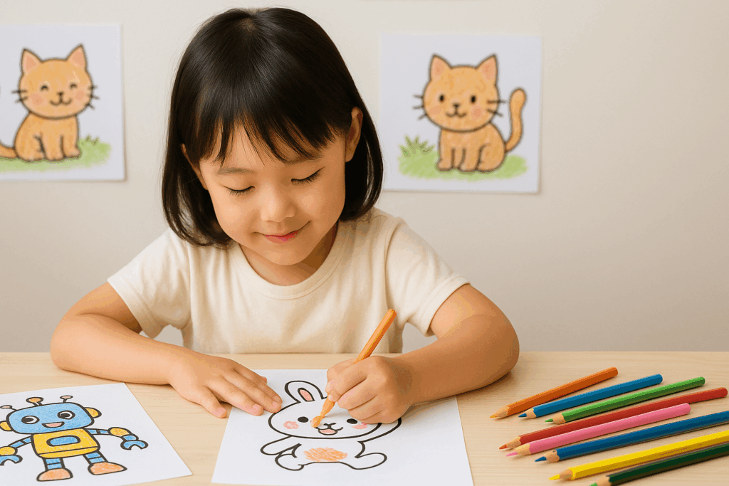塗り絵が上手くなる5つの方法