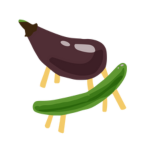 お盆のカテゴリーのイラスト