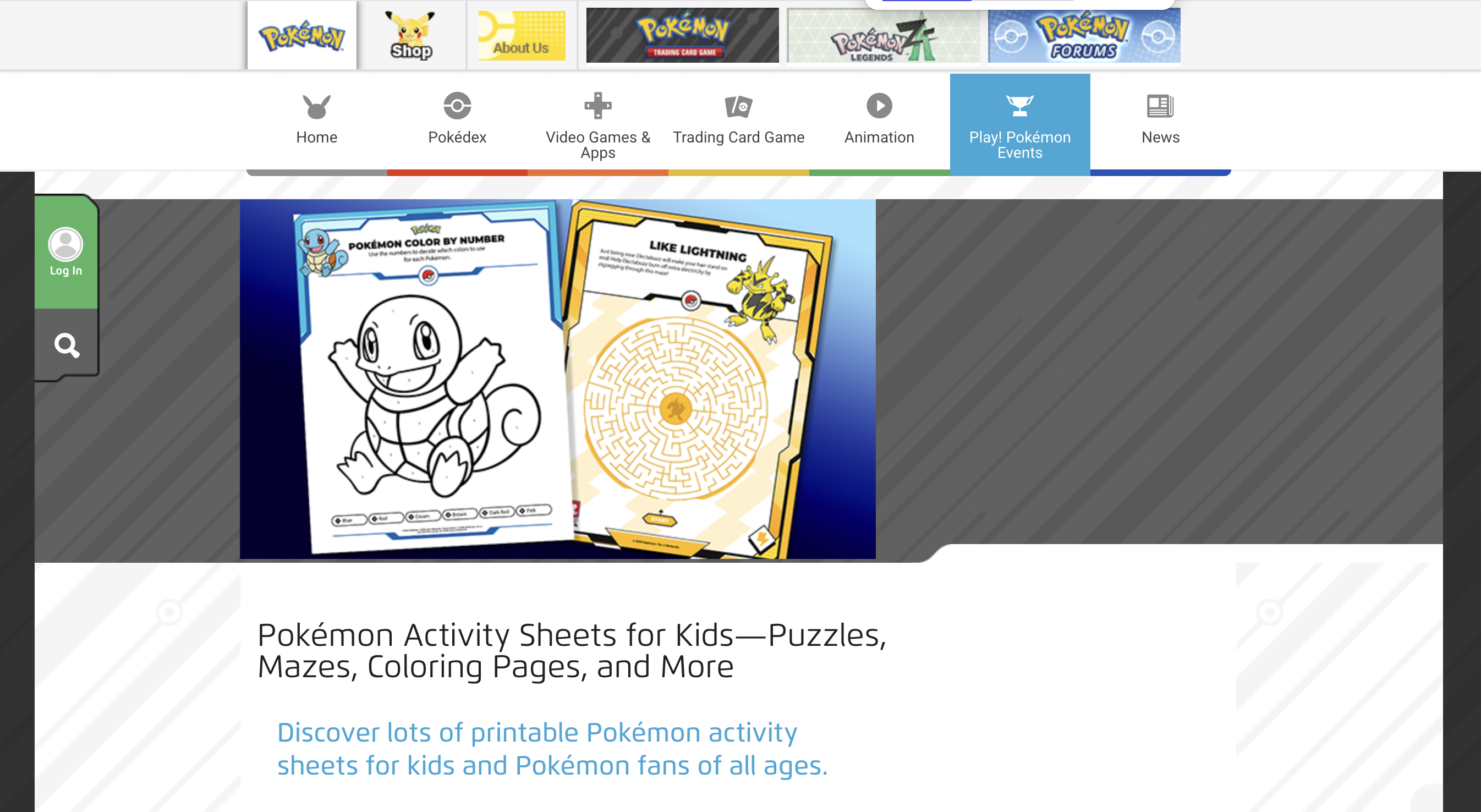 英語でも楽しめる！公式ポケモン塗り絵と無料アクティビティ集