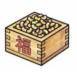 福の升の塗り絵