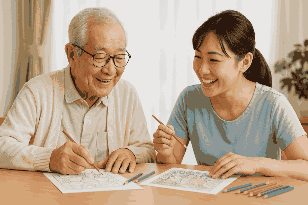 高齢者向け塗り絵が人気の理由とは?