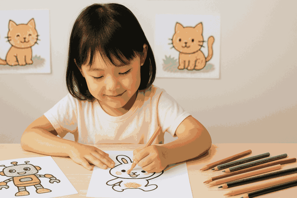 塗り絵が上手くなる5つの方法