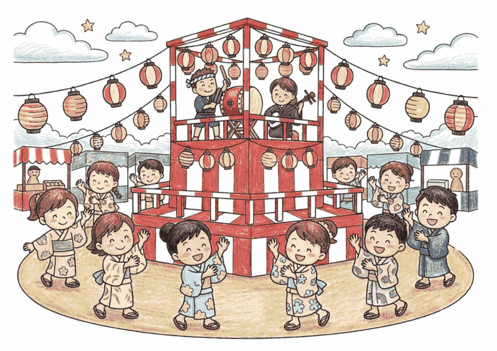 盆踊り カラー見本
