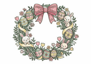 easter wreath nurie color 20260327
