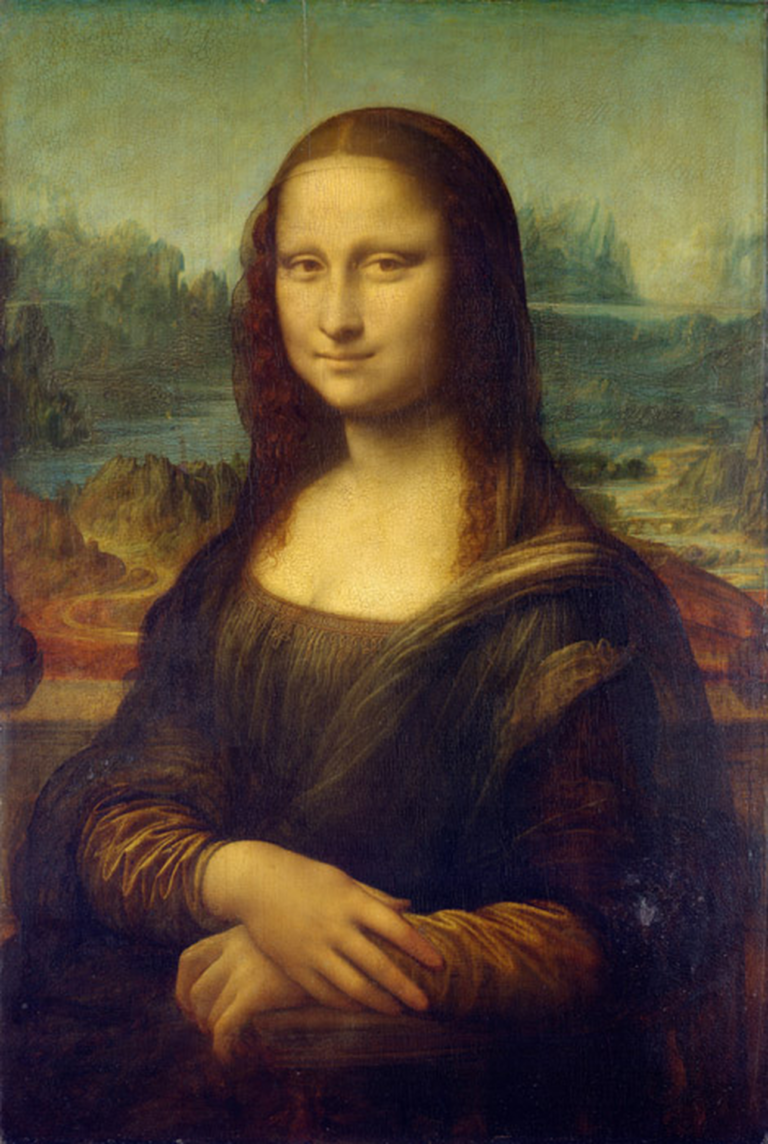 レオナルド・ダ・ヴィンチの絵画 モナ・リザ(1503年ごろ)