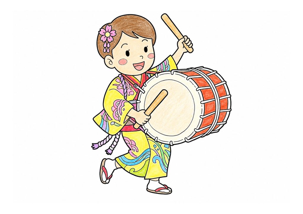 盛岡さんさ踊り カラー見本