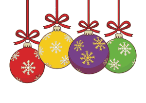 クリスマスオーナメントの無料ぬりえイラスト｜子供向け｜簡単・かわいい飾り素材｜冬イベント｜ダウンロード