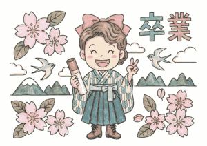 sotsugyoushiki hakama graduation ceremony nurie color 20260327