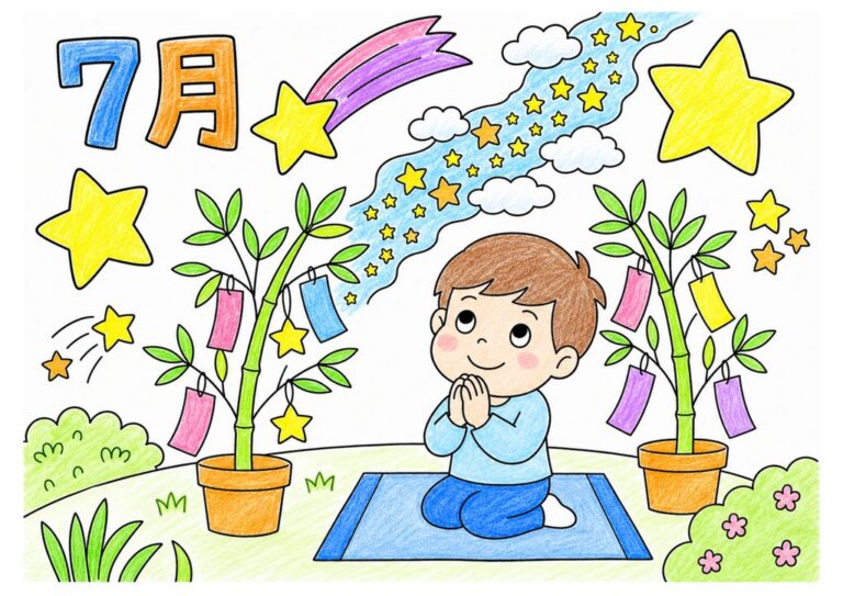 七夕の短冊 カラー見本